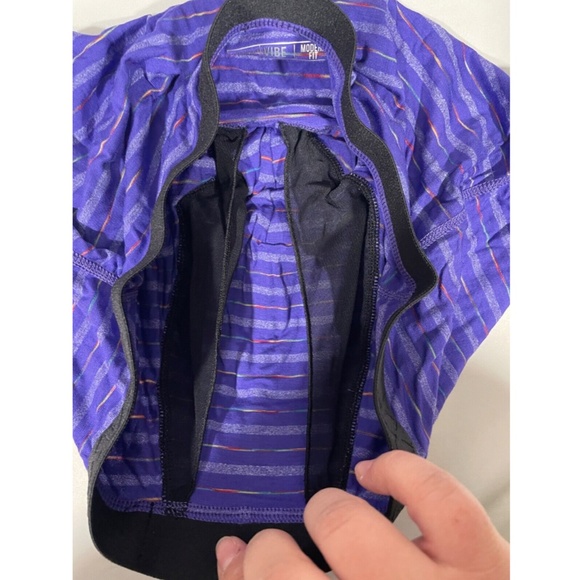 NIB SAXX [ Small ] Vibe Stretch Boxer Briefs in Purple‎ Gradient Stripe - Picture 12 of 15